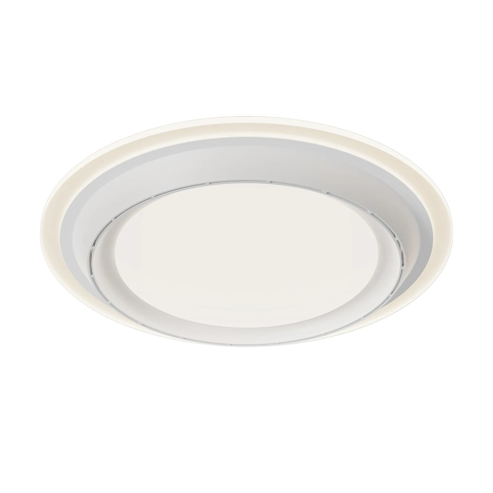 Ventilateur de plafond LED sans pales, ventilateur électrique à faible bruit, lampe de plafond à int