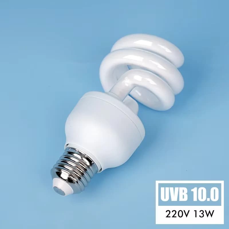 13 W/26 W 220 V lampes chauffantes pour reptiles pour animaux de compagnie 5.0 10.0 UVB lampe thermi