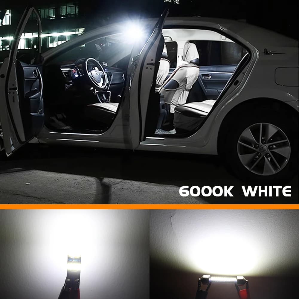 Ampoule intérieure LED pour BMW E39 525i 528i 530i 540i M5 berline 1996, 1997, 1998, 1999, 2000, 200