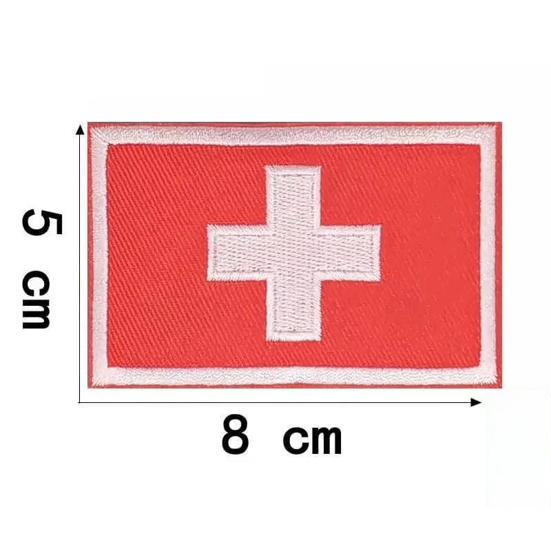 Patch de drapeaux nationaux des pays européens, membres de l'ue des états, Appliques rondes brodées,