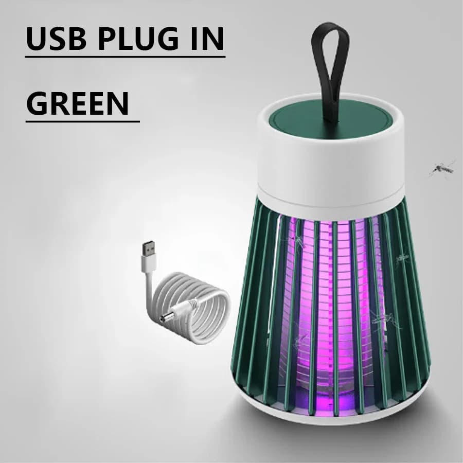 Lampe anti-moustiques à choc électrique, répulsif de lumière UV, piège à insectes anti-moustiques, l
