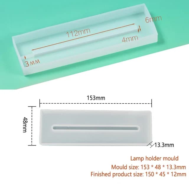 Moule en Silicone pour bricolage, moulage et moulage de résine, modélisation de maison 3D, support d