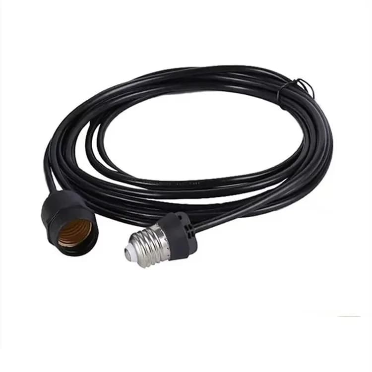Support de lampe étanche LED extérieur, douille d'ampoule LED avec rallonges de Base E27