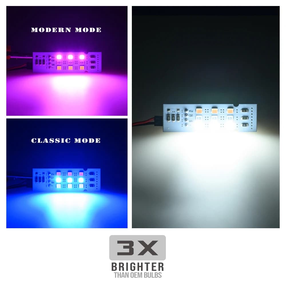 2x pour BMW F20 F21 F22 F45 F46 F30 F31 F34 F32 F33 M2 M3 M4 Module d'éclairage d'ambiance LED sous
