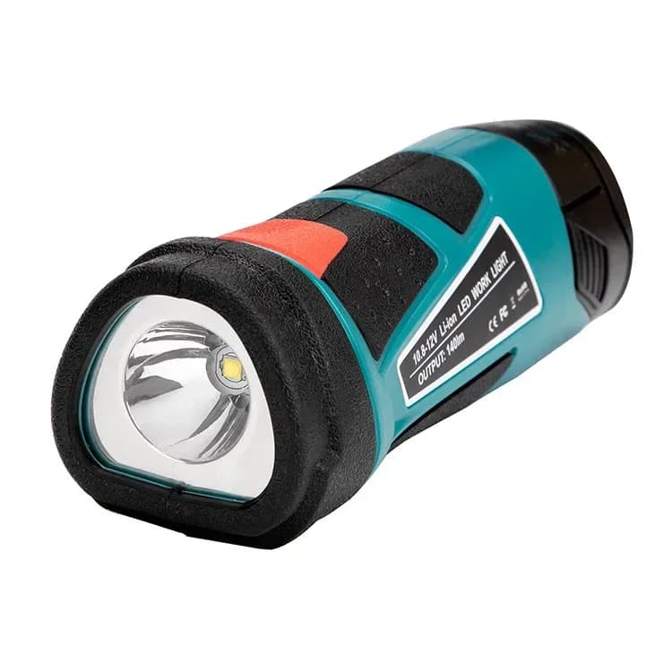 Lampe de poche 3W 140L, lampe de travail nocturne pour Bosch Milwaukee Makita, batterie Li-Ion 10.8-
