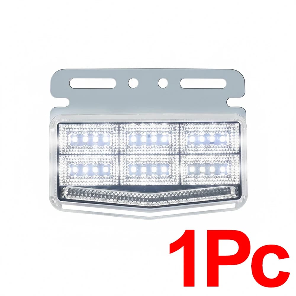 Lampes de position de dégagement étanches 42 LED ultra lumineuses 24V pour remorque de camion tout-t