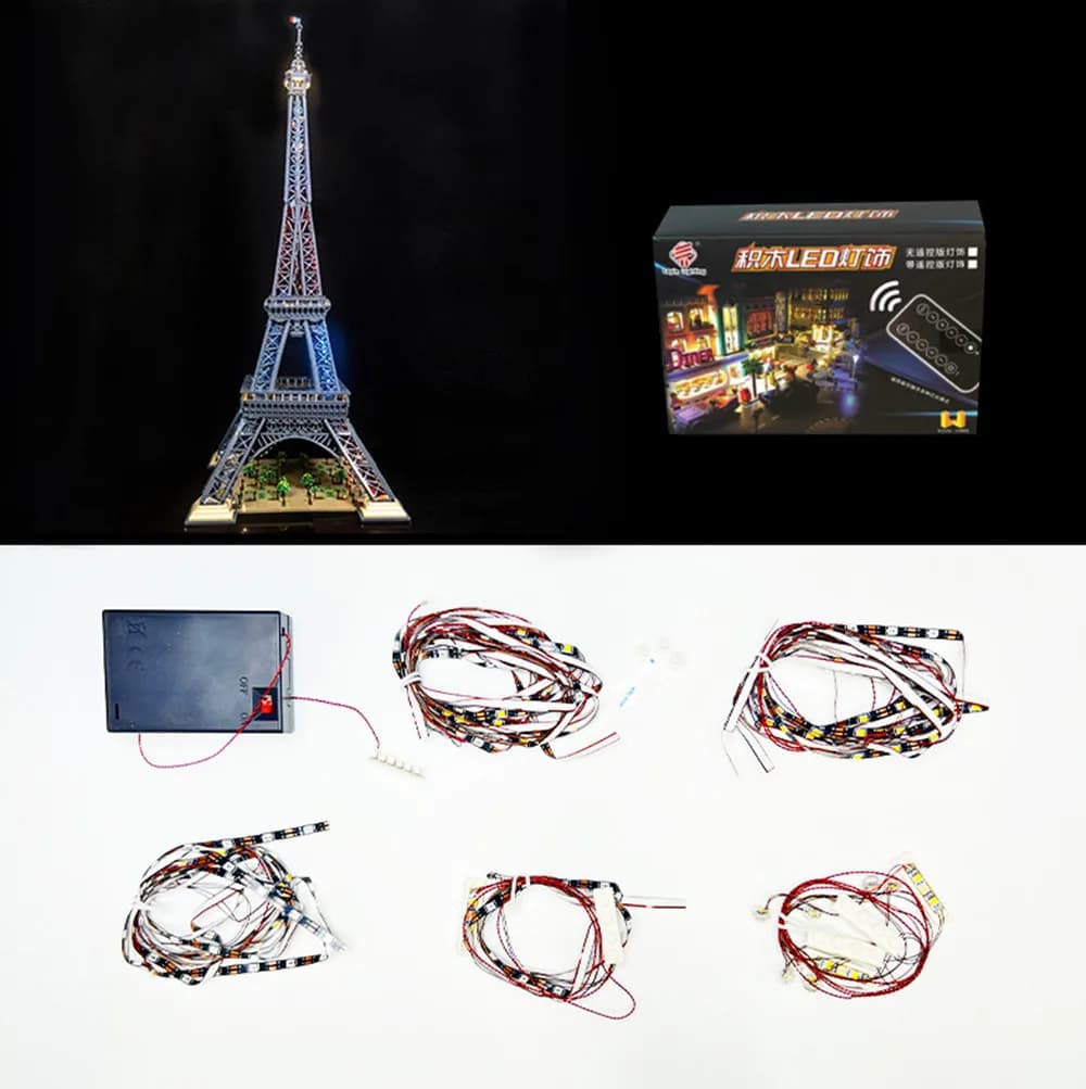 Décennie s de construction de lampe d'architecture de renommée mondiale, briques de lumière LED, mod