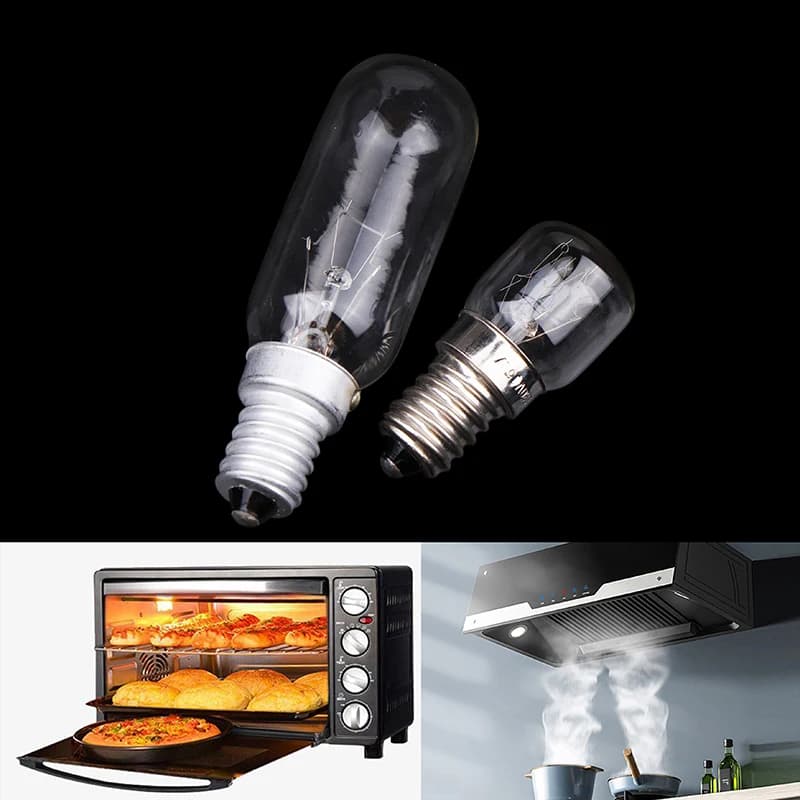 Ampoule LED Edison E14 T22/T25 15/40W, lampe à filament pour hotte, ventilateur, éclairage à haute t