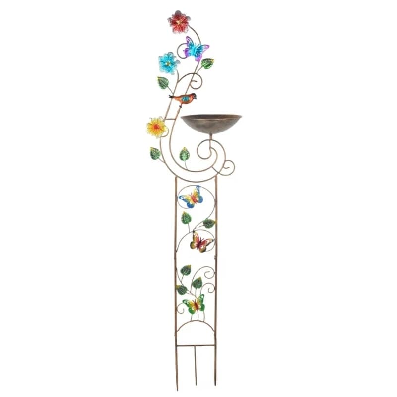 Grille élaborée pour plantes en fer forgé, structure jardin décorative 60 pieds hauteur pour Support
