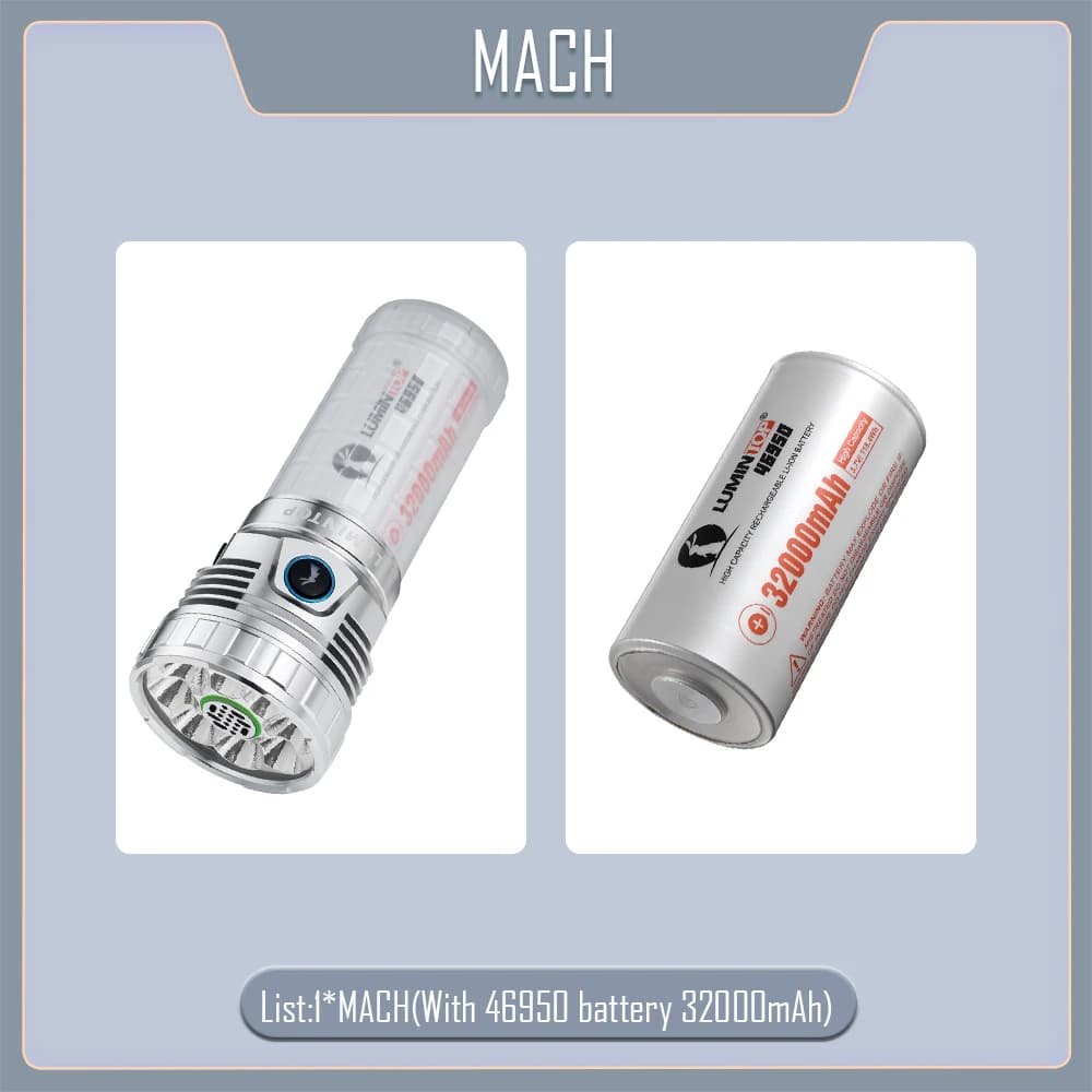 Lanterne de camping extérieure LED EDC avec écran OLED, lampe torche rechargeable USB-C, 26000 lumen
