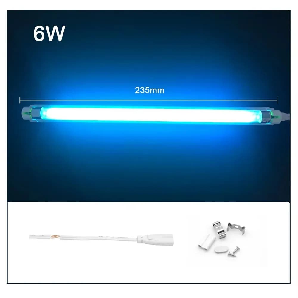 Lampe ultraviolette à Quartz UV 6W 8W, Tube T5 220V, ampoule de désinfection bactéricide, cuisine in