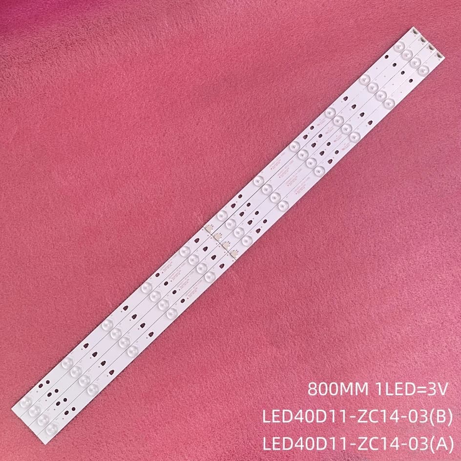 Lampes TV Bandes de rétroéclairage LED Pour LT-40E71 JVC (A) Barres LT-40M645 LT-40C540 Bandes LED L