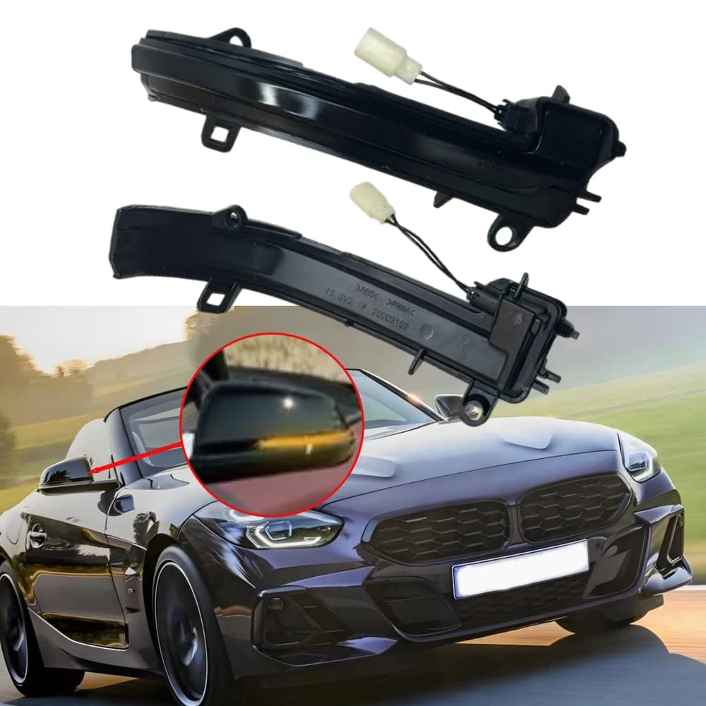 Clignotant dynamique de rétroviseur de voiture à LED, clignotant pour BMW Z4 G29 63137461785-6313746