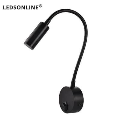 Chevet travail étude lampe de lecture applique appliques 3W LED livre lampe mur veilleuse luminaires