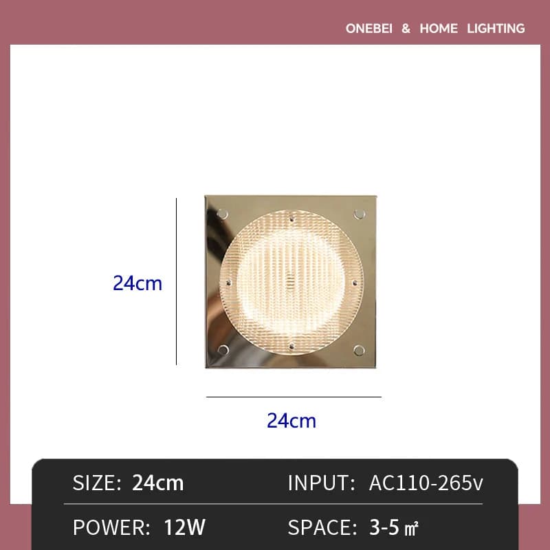 ONEBEI Lampe de plafond moderne Bauhaus réglable pour salon, chambre, salle à manger, cuisine, décor