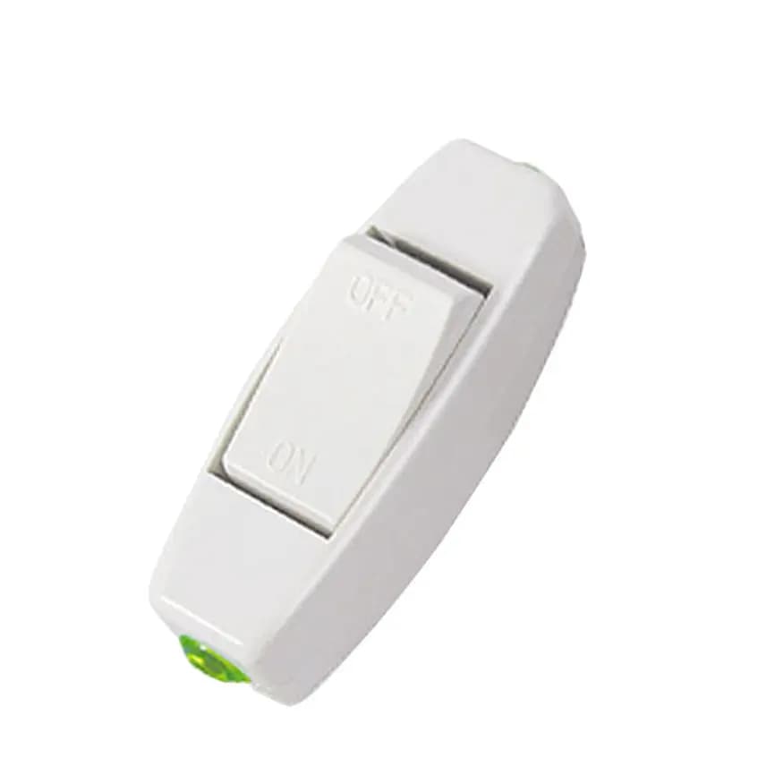 Interrupteur à bascule AC 110V 220V 6A, ligne ON/OFF, lampe de Table, cordon d'éclairage de bureau, 