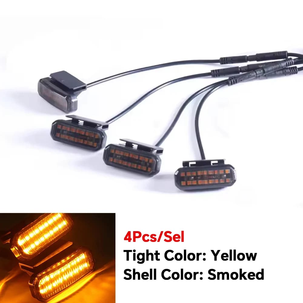 18 LED calandre lumière modèle universel voiture feux diurnes roue sourcil lampe pour pick-up tout-t