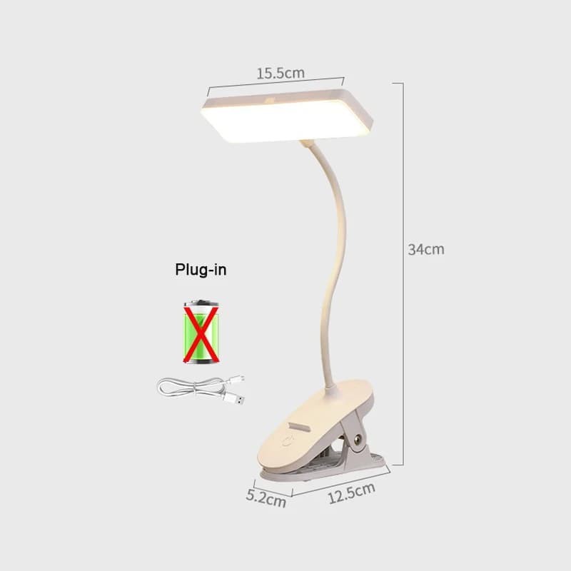 Lampe de Table LED réglable à trois niveaux, éclairage de bureau, dortoir, chambre à coucher, appren