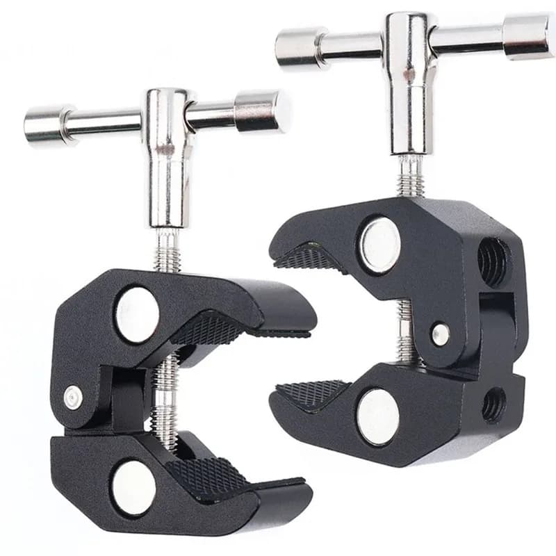 Pince à crabe Super pince pour bras magique articulé à Friction réglable, moniteur d'appareil Photo 
