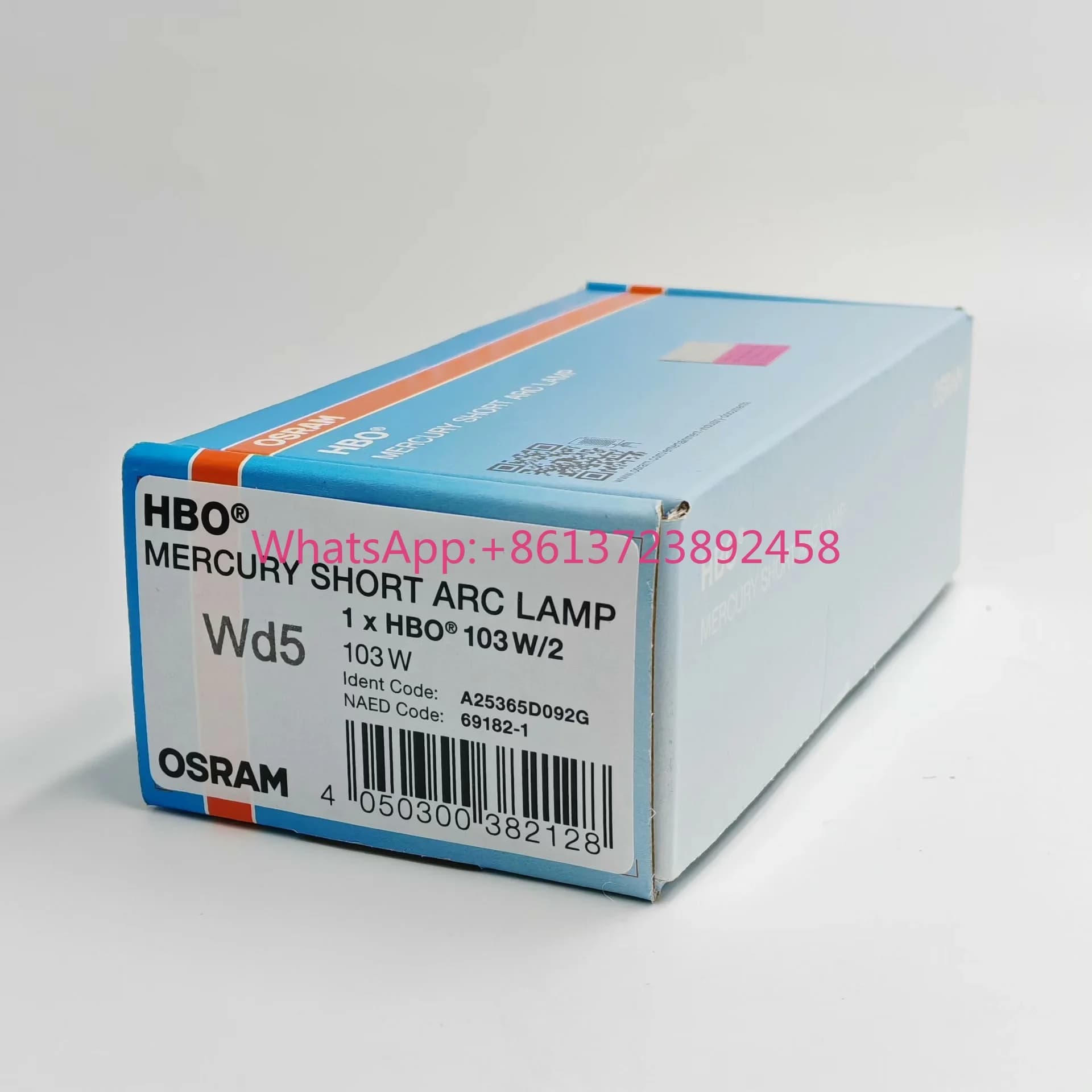Nouvelle lampe à vapeur de mercure OSRAM HBO 103W/2
