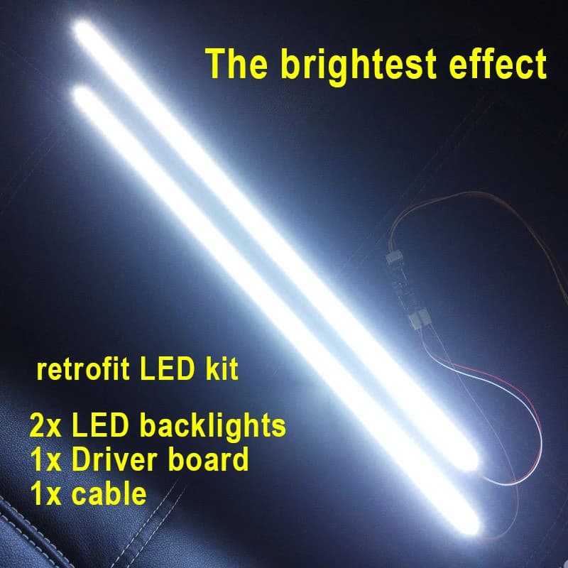 Nouveau kit de mise à jour de lampes de rétro-éclairage LED lumière LED réglable pour moniteur LCD 2