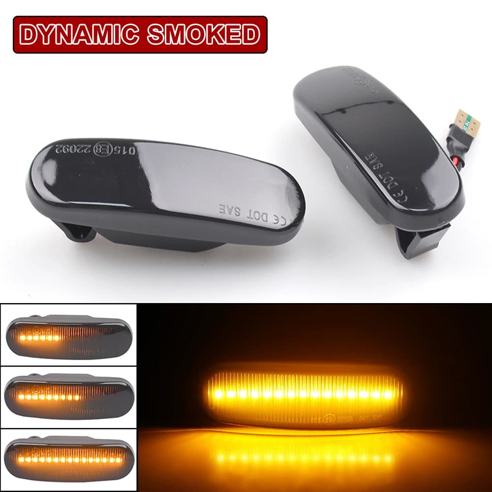 Clignotant LED dynamique, feu de position latéral, lampe à répéteur pour Fiat Krasno169 Grande Punto