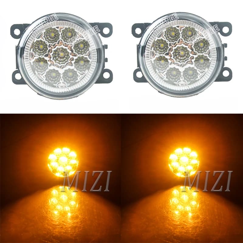 Phares antibrouillard LED pour Renault Duster, Sandero, Megane 2, Megane 3, Koleos, Fluence L30, Oke