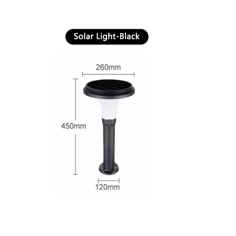 Lampes solaires extérieures de pelouse pour lampe de jardin Villa cour en aluminium paysage chemin p