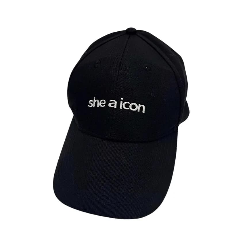 2025 LISA ALTEREGO POP UP Album Édition Limitée Slogan She is Icon Hat Baseball Hat MZ224