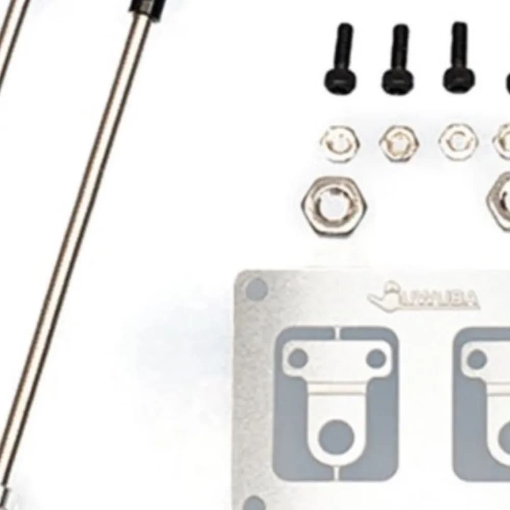 Pièce LED lumière de dégagement en plastique 2.2V-3V lampe d'avertissement latérale pour jouet 1/14 