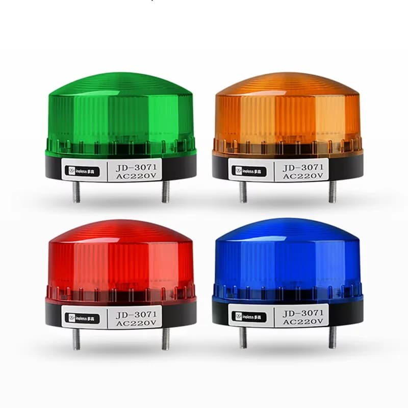 LED -3071 12V 24V 220V, voyant lumineux LED, petite lampe clignotante, alarme de sécurité, signal st