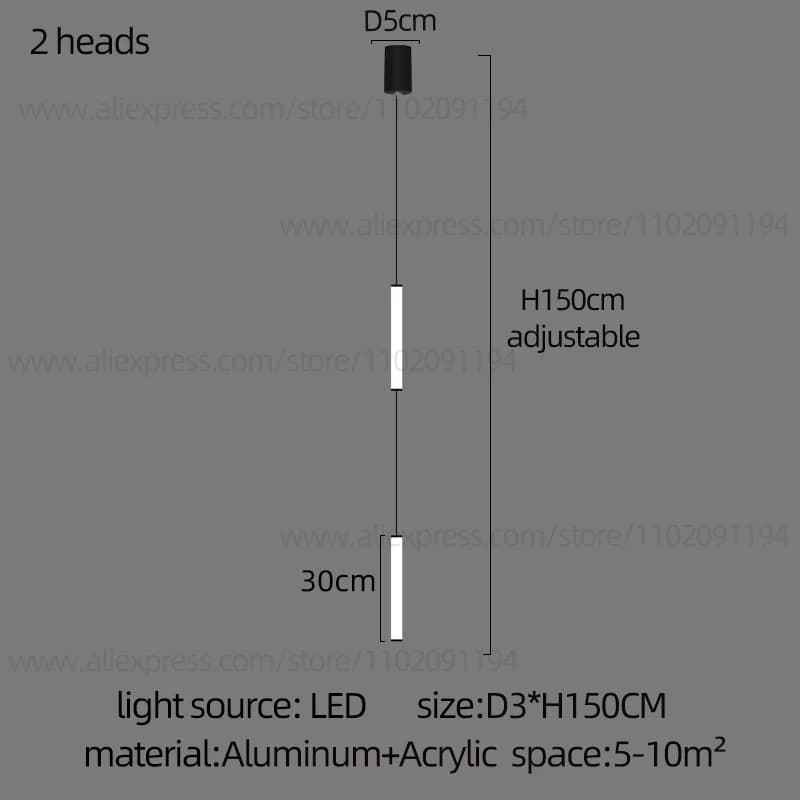 Plafonnier LED suspendu au design nordique moderne, luminaire décoratif d'intérieur, idéal pour un s