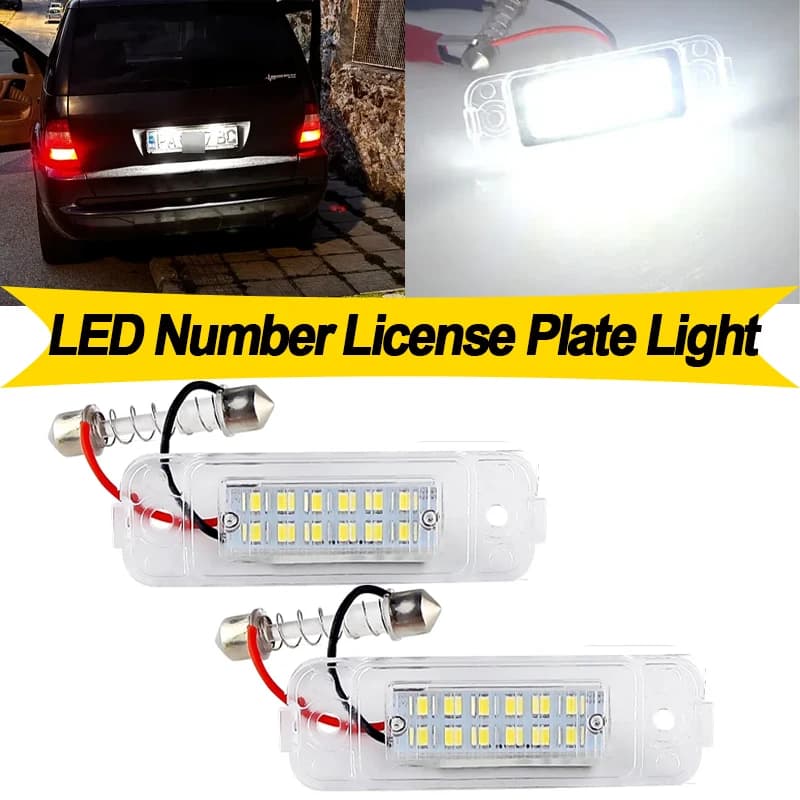 2 pièces pour Mercedes classe ML W163 1998 1999 2000 2001 2002 W164 2006 2007 2008 2009 2010 LED num