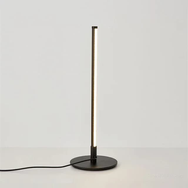 Lampe de table LED minimaliste moderne, lampe de chevet pour chambre à coucher, lumière de nuit, déc
