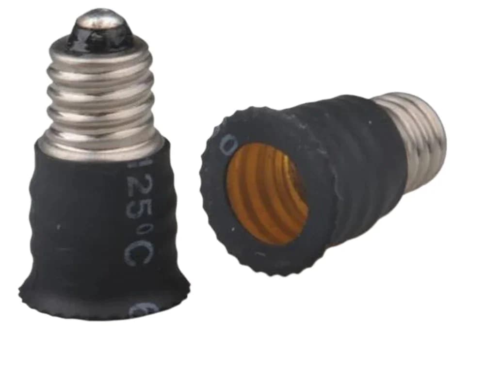 Adaptateur de douille de lumière E10 à E12, convertisseur de support de lampe candélabre E10 à E12,