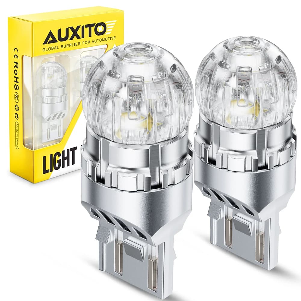 AUXITO 2x T20 LED Canbus W21/5W W21W 7440 7443 Ampoule LED de signalisation DRL sans erreur pour feu