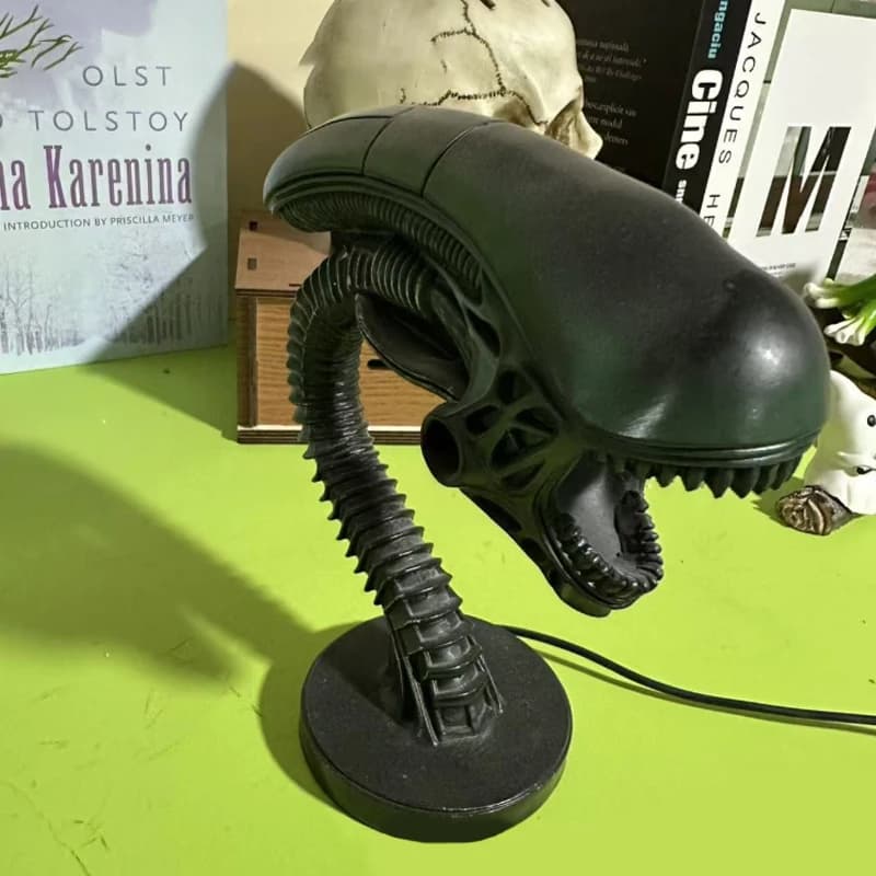 maveraCC55 Suporte de lampe de créature extraterrestre unique, lampes décoratives pour la maison de