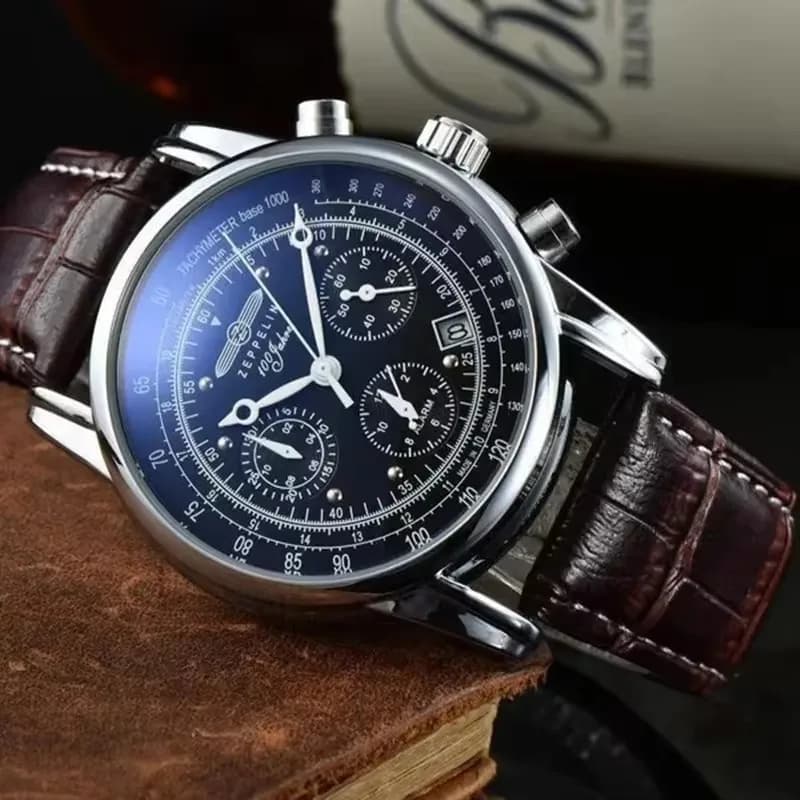 Montre automatique pour homme Zeppelin Airship Commemorative 2026, style rétro, pour affaires et loi