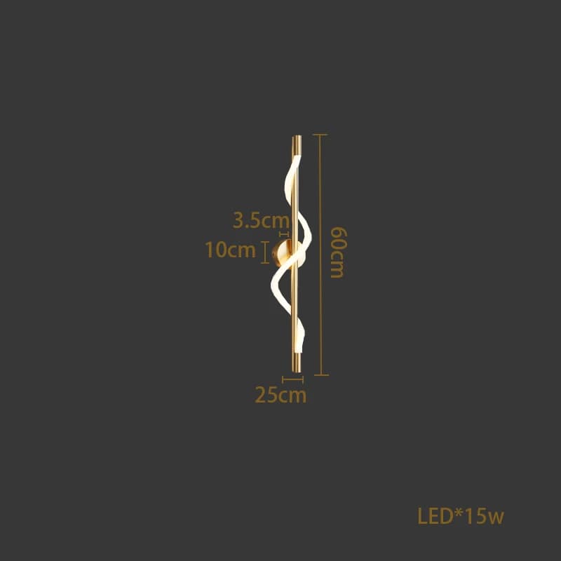 Lustre LED post-moderne De styliste blanc doré, éclairage à Suspension pour salle à manger