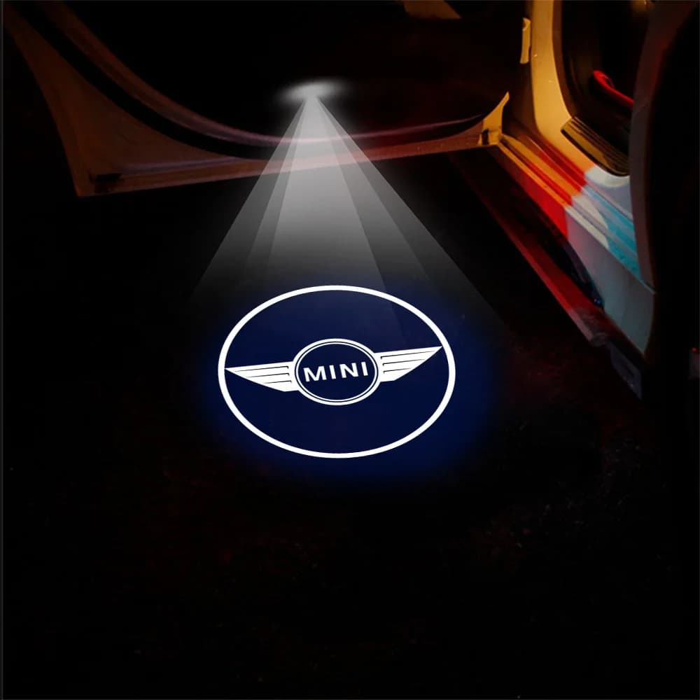 Pour MINI Cooper S JCW WORKS R55 R56 F55 F56 R57 R58 R59 R60, projecteur de lumière de bienvenue LED