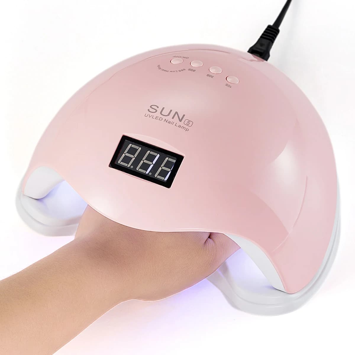 SUN5 UV LED lampe à ongles 48W sèche-ongles pour le durcissement du vernis à ongles Gel avec 4 minut