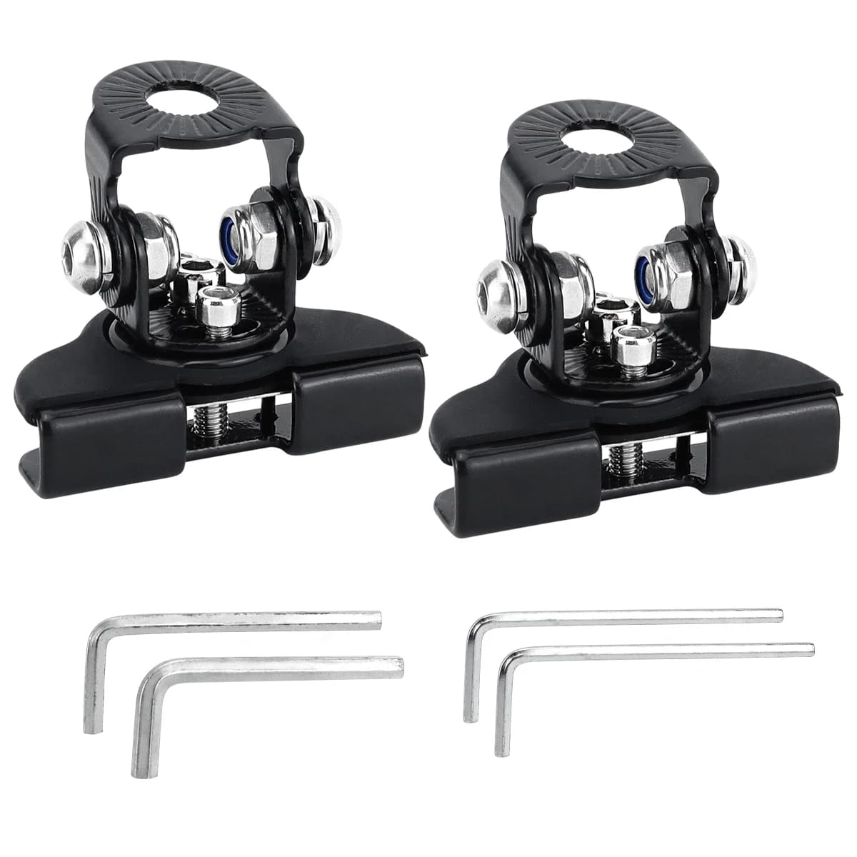Support de montage universel réglable pour barre lumineuse LED, 2 pièces, support de fixation pour p