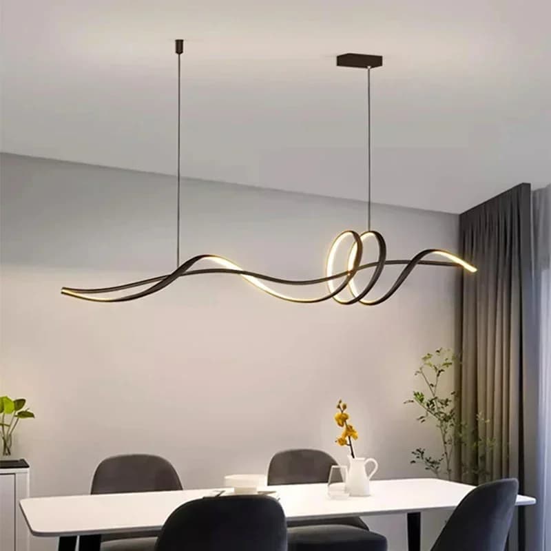 Lampes suspendues LED minimalistes, décoration de maison pour salle à manger, salon, Table, cuisine,