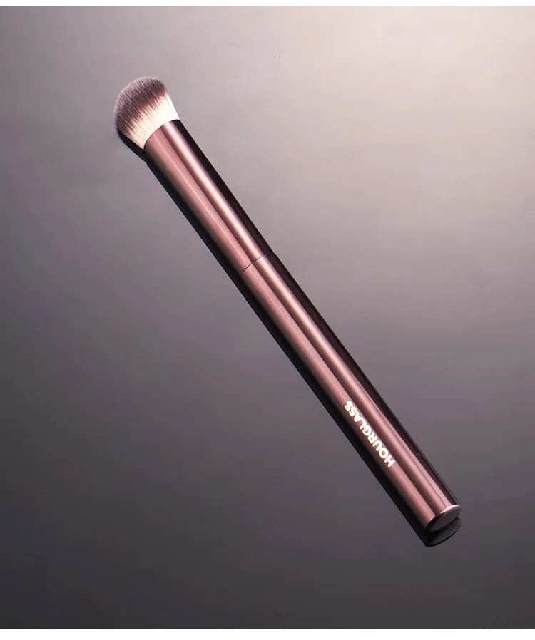 Pinceaux de maquillage anti-cernes coudés, 1 pièce, fard à paupières moyen, outil cosmétique profess