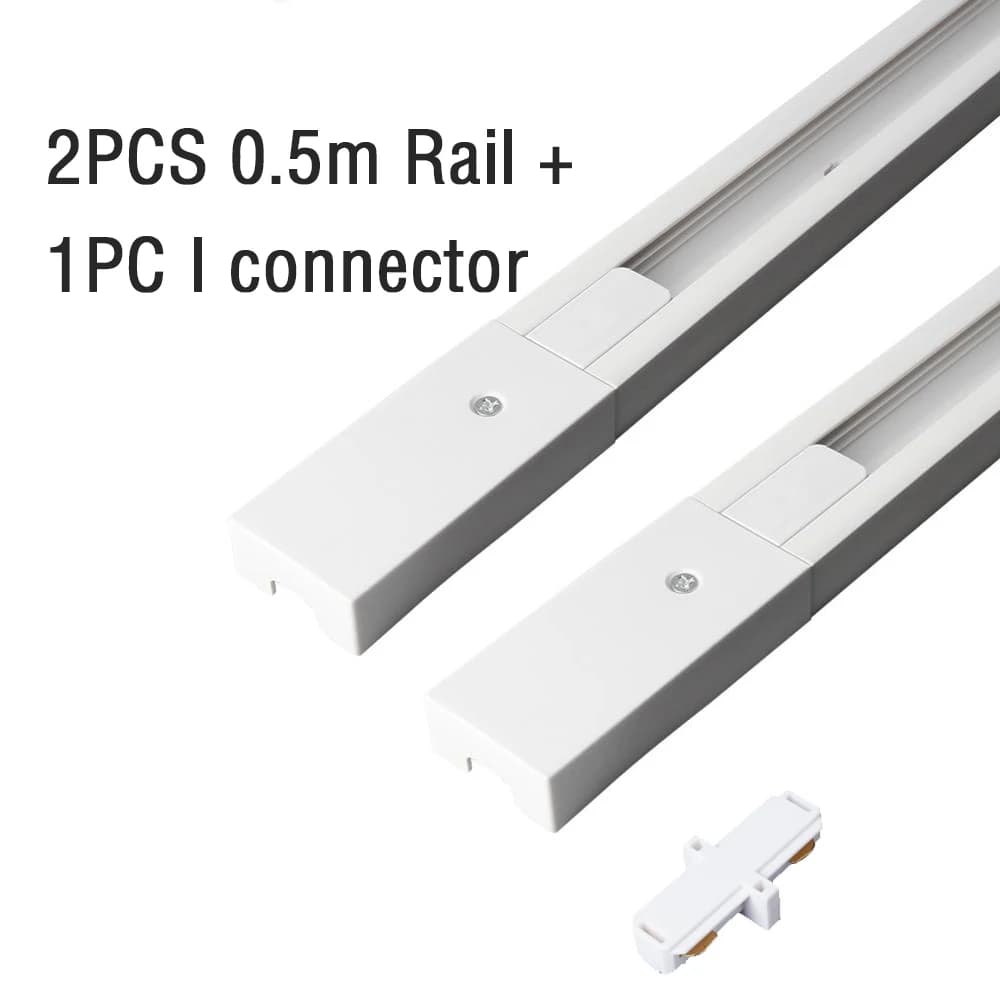 2 fils 3 fils Led luminaire sur Rail COB éclairage sur Rail applique Rail AC85-265V Led rail de pist