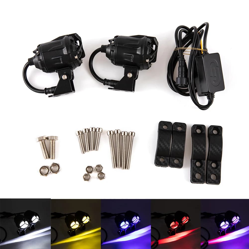 Barre de projecteur LED pour voiture, moto, ATV, phare de travail, lentille de projecteur LED, acces