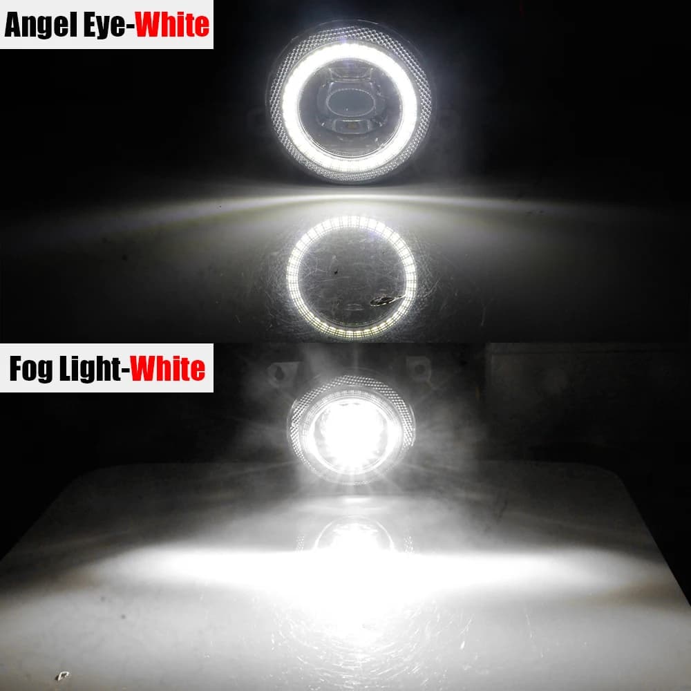 2X30W 8000LM voiture Canbus LED antibrouillard ange oeil feux diurnes DRL pour Volvo C30 3 portes ha
