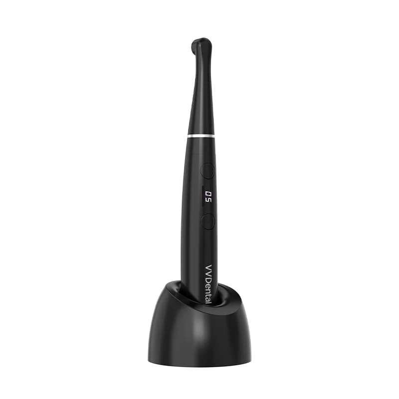 Lampe de polymérisation dentaire sans fil LED, 1 seconde durcissement, 2500mw/cm2, haute puissance, 