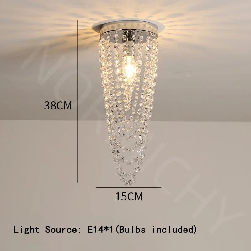 Lustre en cristal français de luxe européen, style rétro, pour escalier, villa, lampes de designer O