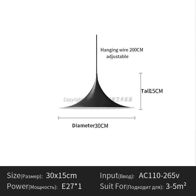 Menvix lustre en corne de haute qualité similaire à la lampe suspendue originale suspension de plafo
